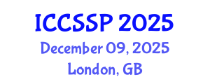 International Conference on Circuits, Systems, and Signal Processing (ICCSSP) December 09, 2025 - London, United Kingdom