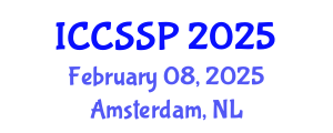 International Conference on Circuits, Systems, and Signal Processing (ICCSSP) February 08, 2025 - Amsterdam, Netherlands