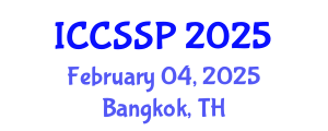 International Conference on Circuits, Systems, and Signal Processing (ICCSSP) February 04, 2025 - Bangkok, Thailand