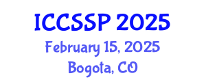 International Conference on Circuits, Systems, and Signal Processing (ICCSSP) February 15, 2025 - Bogota, Colombia
