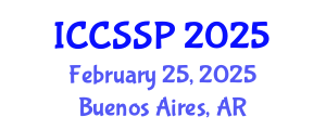 International Conference on Circuits, Systems, and Signal Processing (ICCSSP) February 25, 2025 - Buenos Aires, Argentina