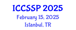 International Conference on Circuits, Systems, and Signal Processing (ICCSSP) February 15, 2025 - Istanbul, Turkey