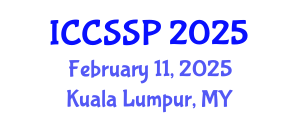 International Conference on Circuits, Systems, and Signal Processing (ICCSSP) February 11, 2025 - Kuala Lumpur, Malaysia