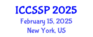 International Conference on Circuits, Systems, and Signal Processing (ICCSSP) February 15, 2025 - New York, United States