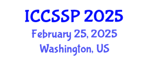 International Conference on Circuits, Systems, and Signal Processing (ICCSSP) February 25, 2025 - Washington, United States