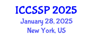 International Conference on Circuits, Systems, and Signal Processing (ICCSSP) January 28, 2025 - New York, United States