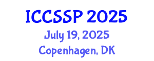 International Conference on Circuits, Systems, and Signal Processing (ICCSSP) July 19, 2025 - Copenhagen, Denmark