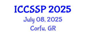 International Conference on Circuits, Systems, and Signal Processing (ICCSSP) July 08, 2025 - Corfu, Greece