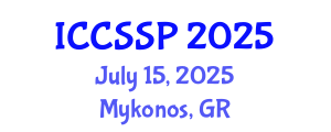International Conference on Circuits, Systems, and Signal Processing (ICCSSP) July 15, 2025 - Mykonos, Greece