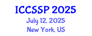 International Conference on Circuits, Systems, and Signal Processing (ICCSSP) July 12, 2025 - New York, United States