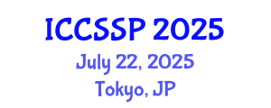 International Conference on Circuits, Systems, and Signal Processing (ICCSSP) July 22, 2025 - Tokyo, Japan