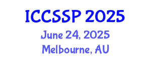 International Conference on Circuits, Systems, and Signal Processing (ICCSSP) June 24, 2025 - Melbourne, Australia