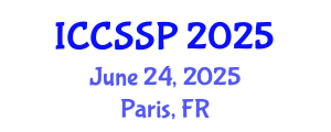 International Conference on Circuits, Systems, and Signal Processing (ICCSSP) June 24, 2025 - Paris, France