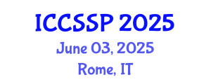 International Conference on Circuits, Systems, and Signal Processing (ICCSSP) June 03, 2025 - Rome, Italy