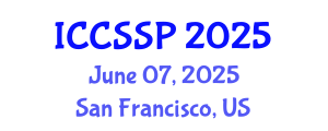 International Conference on Circuits, Systems, and Signal Processing (ICCSSP) June 07, 2025 - San Francisco, United States