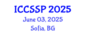 International Conference on Circuits, Systems, and Signal Processing (ICCSSP) June 03, 2025 - Sofia, Bulgaria