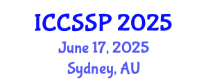 International Conference on Circuits, Systems, and Signal Processing (ICCSSP) June 17, 2025 - Sydney, Australia