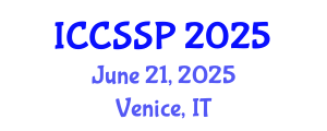 International Conference on Circuits, Systems, and Signal Processing (ICCSSP) June 21, 2025 - Venice, Italy