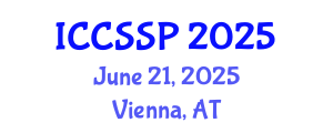 International Conference on Circuits, Systems, and Signal Processing (ICCSSP) June 21, 2025 - Vienna, Austria