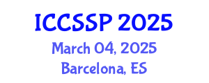 International Conference on Circuits, Systems, and Signal Processing (ICCSSP) March 04, 2025 - Barcelona, Spain