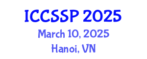 International Conference on Circuits, Systems, and Signal Processing (ICCSSP) March 10, 2025 - Hanoi, Vietnam