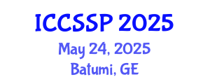 International Conference on Circuits, Systems, and Signal Processing (ICCSSP) May 24, 2025 - Batumi, Georgia