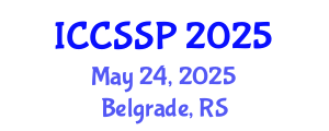 International Conference on Circuits, Systems, and Signal Processing (ICCSSP) May 24, 2025 - Belgrade, Serbia