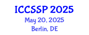 International Conference on Circuits, Systems, and Signal Processing (ICCSSP) May 20, 2025 - Berlin, Germany