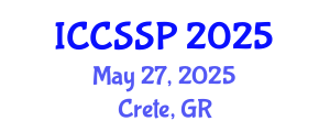 International Conference on Circuits, Systems, and Signal Processing (ICCSSP) May 27, 2025 - Crete, Greece