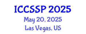 International Conference on Circuits, Systems, and Signal Processing (ICCSSP) May 20, 2025 - Las Vegas, United States
