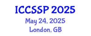 International Conference on Circuits, Systems, and Signal Processing (ICCSSP) May 24, 2025 - London, United Kingdom