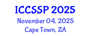 International Conference on Circuits, Systems, and Signal Processing (ICCSSP) November 04, 2025 - Cape Town, South Africa
