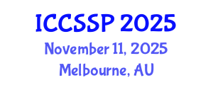International Conference on Circuits, Systems, and Signal Processing (ICCSSP) November 11, 2025 - Melbourne, Australia