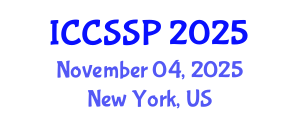 International Conference on Circuits, Systems, and Signal Processing (ICCSSP) November 04, 2025 - New York, United States