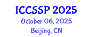 International Conference on Circuits, Systems, and Signal Processing (ICCSSP) October 06, 2025 - Beijing, China