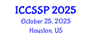 International Conference on Circuits, Systems, and Signal Processing (ICCSSP) October 25, 2025 - Houston, United States
