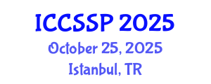 International Conference on Circuits, Systems, and Signal Processing (ICCSSP) October 25, 2025 - Istanbul, Turkey
