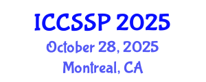 International Conference on Circuits, Systems, and Signal Processing (ICCSSP) October 28, 2025 - Montreal, Canada