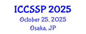 International Conference on Circuits, Systems, and Signal Processing (ICCSSP) October 25, 2025 - Osaka, Japan
