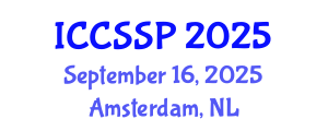 International Conference on Circuits, Systems, and Signal Processing (ICCSSP) September 16, 2025 - Amsterdam, Netherlands