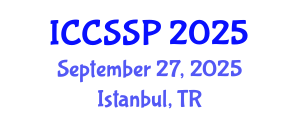 International Conference on Circuits, Systems, and Signal Processing (ICCSSP) September 27, 2025 - Istanbul, Turkey