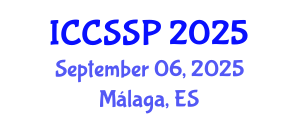 International Conference on Circuits, Systems, and Signal Processing (ICCSSP) September 06, 2025 - Málaga, Spain