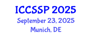 International Conference on Circuits, Systems, and Signal Processing (ICCSSP) September 23, 2025 - Munich, Germany