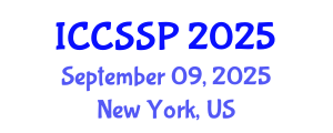 International Conference on Circuits, Systems, and Signal Processing (ICCSSP) September 09, 2025 - New York, United States