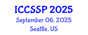International Conference on Circuits, Systems, and Signal Processing (ICCSSP) September 06, 2025 - Seattle, United States