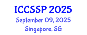 International Conference on Circuits, Systems, and Signal Processing (ICCSSP) September 09, 2025 - Singapore, Singapore