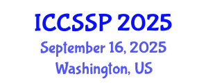 International Conference on Circuits, Systems, and Signal Processing (ICCSSP) September 16, 2025 - Washington, United States