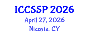 International Conference on Circuits, Systems, and Signal Processing (ICCSSP) April 27, 2026 - Nicosia, Cyprus International Conference on Circuits, Systems, and Signal Processing (ICCSSP) April 27, 2026 - Nicosia, Cyprus
