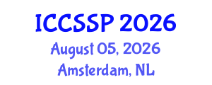 International Conference on Circuits, Systems, and Signal Processing (ICCSSP) August 05, 2026 - Amsterdam, Netherlands