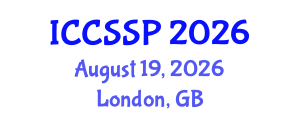 International Conference on Circuits, Systems, and Signal Processing (ICCSSP) August 19, 2026 - London, United Kingdom